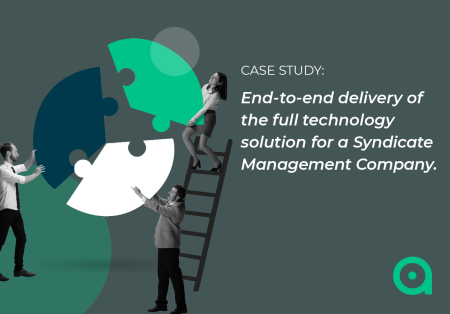 View End-to-end delivery of the full technology solution for a Syndicate Management Company.