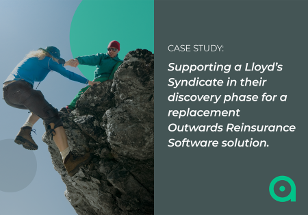 View Supporting a Lloyd’s Syndicate in their discovery phase for a replacement Outwards Reinsurance Software solution