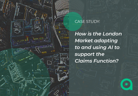 How is the London Market adapting to and using AI to support the Claims Function?